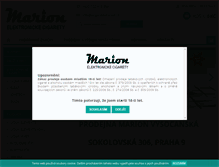 Tablet Screenshot of ecigareta-marion.cz